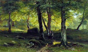In The Grove — Ivan Ivanovich Shishkin, Realism