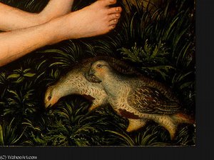 The Nymph Of The Spring, After Detalj - (8,) — Lucas Cranach The Elder