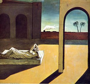 Untitled (862) — Giorgio De Chirico, Surrealist Dreamscapes