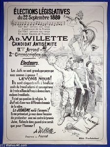 Poster Promoting The Election Of The Artist In The
