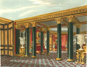 Carlton House, Lower Vestibule — Charles Wild