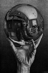 Hand With Reflecting Sphere — Maurits Cornelis Escher
