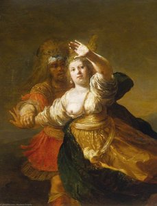 Hercules Obtaining The Girdle Of Hyppolita — Nicolaes Knupfer, Baroque