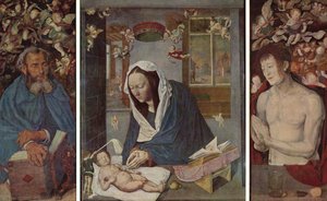 Altar, Mittel- Und Bildflügel, Gesamtansicht — Albrecht Dürer, Nordische Renaissance-malerei