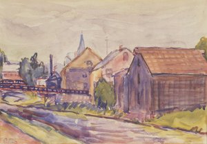 The Canal - New Hope — Charles Demuth