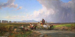 Scene In The Roman Campagna — Penry Williams
