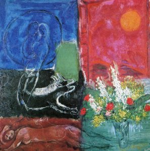 Die Sonne Von Poros — Marc Chagall, Surrealist Style