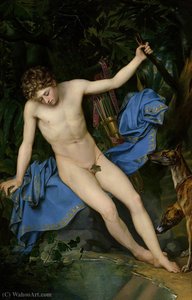 Narcissus — Joseph Denis Odevaere