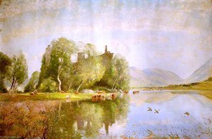 Kilchurn Castle, Loch Awe — Sir David Scott Murray