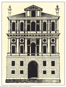 Façade Of A Venetian Palazzo — Sebastiano Serlio