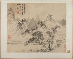 Landscapes (shanshui Huace 山水畫冊) — Wen Chia