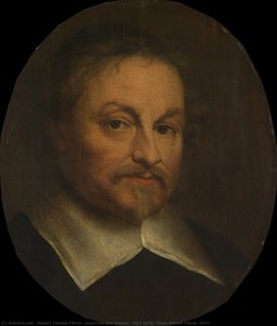 Joost van den Vondel (1587-1679), Poet, Govert Flinck, 1653