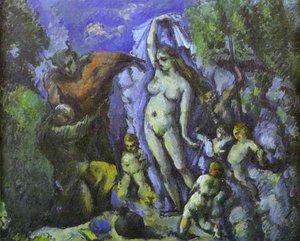 Temptation Of St Anthony — Paul Cézanne, Post-impressionism