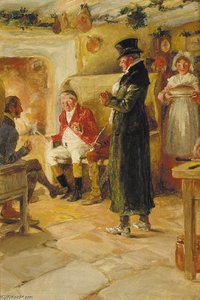 An Animated Discussion By The Fireside — Arthur A. Dixon