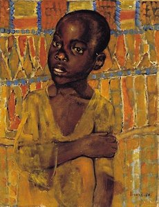 African Boy — Kuzma Petrov-vodkin