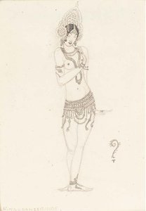 Indian Dancing Girl — Kay Rasmus Nielsen
