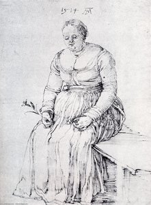 Seated Woman — Albrecht Dürer