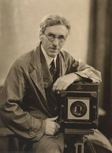 Self Portrait — Harold Pierce Cazneaux, Pictorialism