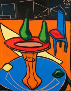 Fruit On A Slice Of Lemon — Adrian Wiszniewski