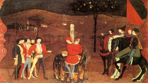 Miracle Of The Desecrated Host (scene 5) — Paolo Uccello, Early Renaissance
