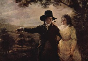 Portrait Of Sir John Und Lady Clerk — Henry Raeburn