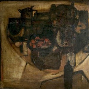 Still Life on a Round Table