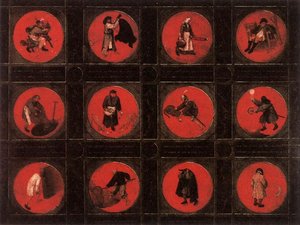 Twelve Proverbs — Pieter Bruegel The Elder, Northern Renaissance