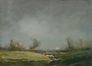 Landscape Study — Charles-françois Daubigny