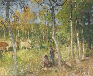 Country Scene — Pierre-eugène Montézin