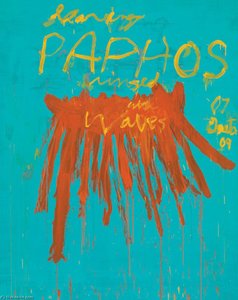 Leaving Paphos Ringed With Waves Iv — Cy Twombly