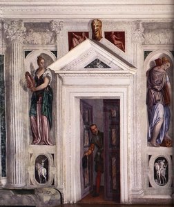 Illusory Door — Paolo Veronese, Late Renaissance Mannerism