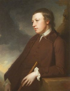 Porträt Eines Gentlemans (soll Michael Edward Knott Darstellen) — George Romney