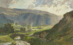 The Sun Veiled Hills of Wharfedale