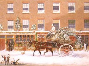 The Approach To Christmas — James Pollard
