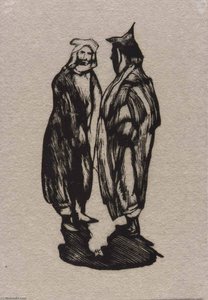 Two Turkish Figures — Howard Cook
