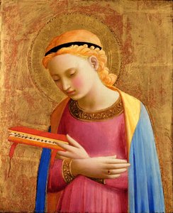 Virgin Mary Annunciate — Fra Angelico, Early Renaissance