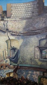Bomb Damage, Interior of the North Bastion (Tower of London)