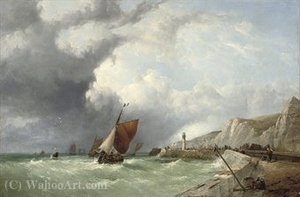A breezy day off the brittany coast