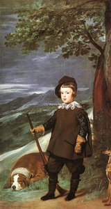 Prince Baltasar Carlos As A Hunter — Diego Velázquez, Baroque