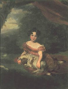 Portrait Of Miss Peel Bgg — Sir Thomas Lawrence