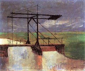 Drawbridge across a Moorland Ditch