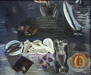 Still Life With The Sea In The Background — Raoul Dufy