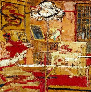 The Sitting Room — Frank Helmuth Auerbach, Expressionism