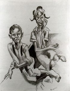 Little Cotton Pickers — Thomas Hart Benton