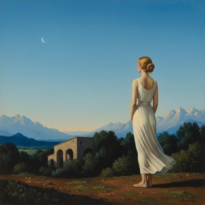 The Infinite Solitude Of A Dreaming Dawn — Marc Duvallier, Surrealist Movement