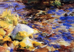 Reflection — John Singer Sargent, Impressionistic Landscape