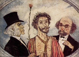 Ecce Homo (christ And The Critics) — James Ensor, Expressionism