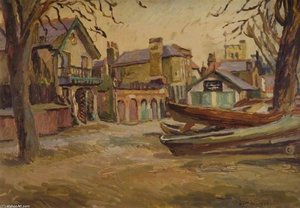 Boats At Twickenham — Duncan Grant
