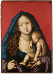 Maria With The Sleeping Child — Ханс Балдунг Гриен