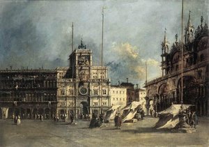 The Torre Del'orologio — Francesco Lazzaro Guardi